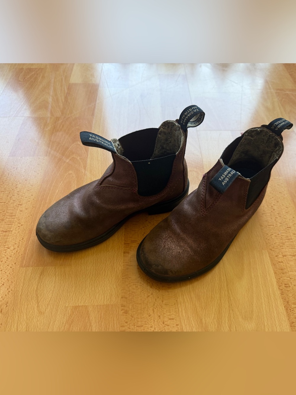 Blundstone Brown Chelsea Slip-On Kids Size 12